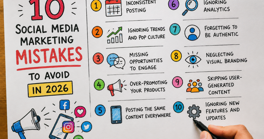10 Social Media Marketing Mistakes to Avoid in 2026