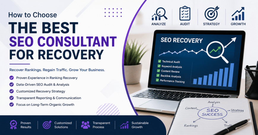 How to Choose the Best SEO Consultant for Recovery